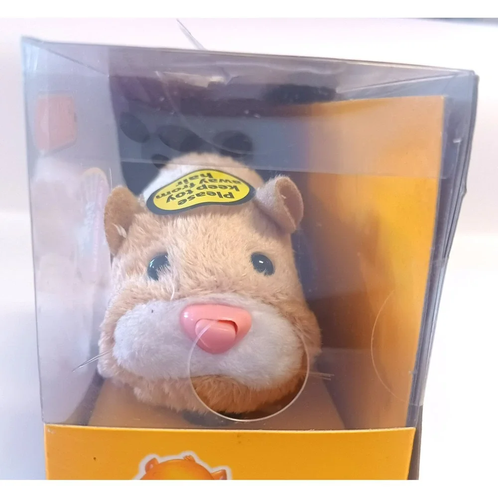 Zhu Zhu Pets Mr Squiggles Tan Hamster 2008 Cepia Toy 86651 New Sealed NIB